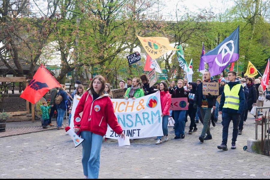 Klimastreik Demo Baden
