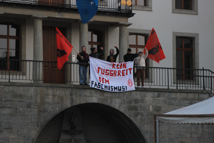 Medienmitteilung: Kundgebung gegen Faschistischen Aufmarsch